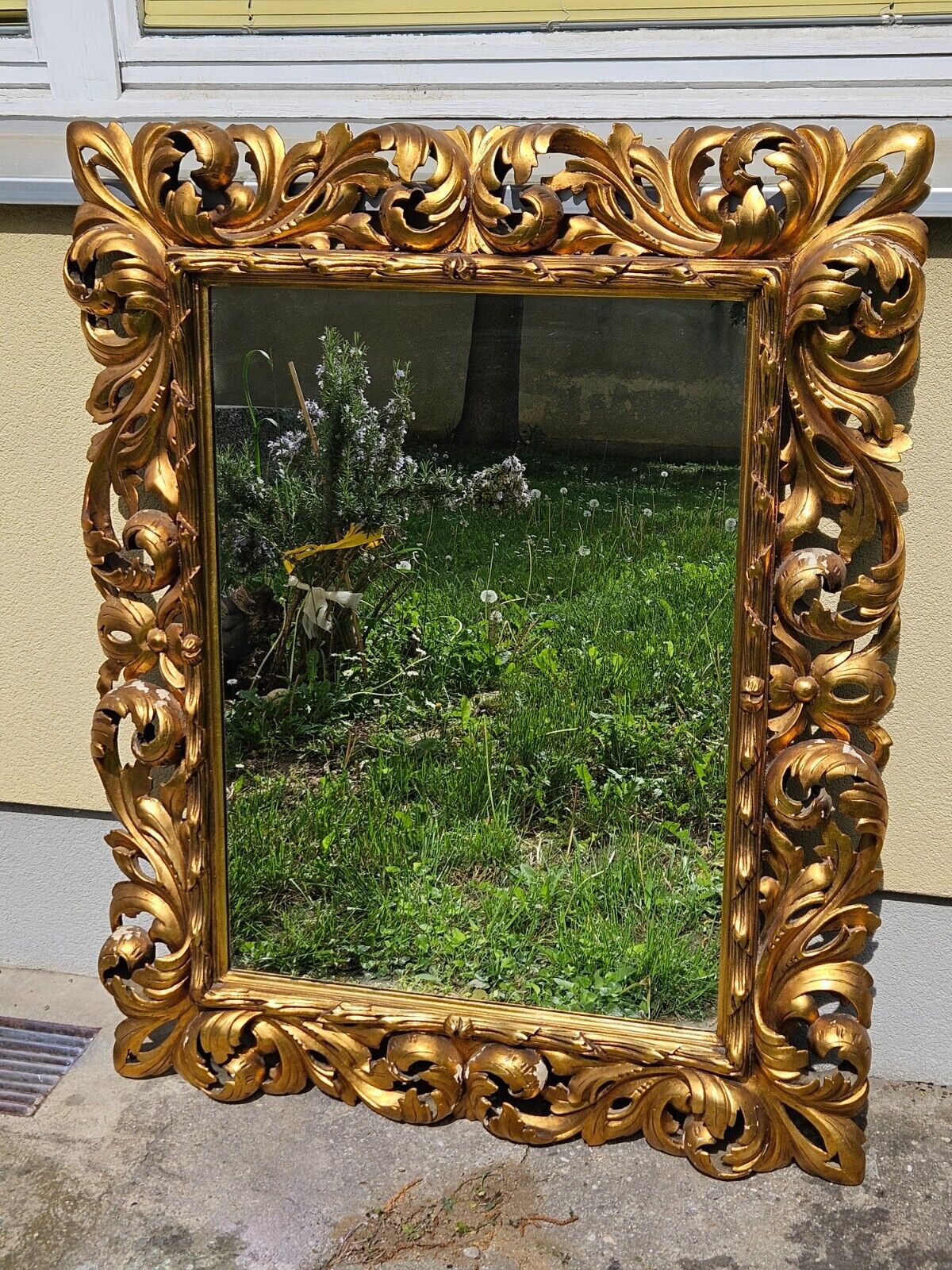 Spiegel mit Florentinerrahmen