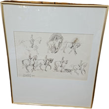 Lade das Bild in den Galerie-Viewer, Kohle Zeichnung, &quot;Pferdestudien&quot;, Frauenthal 2006
