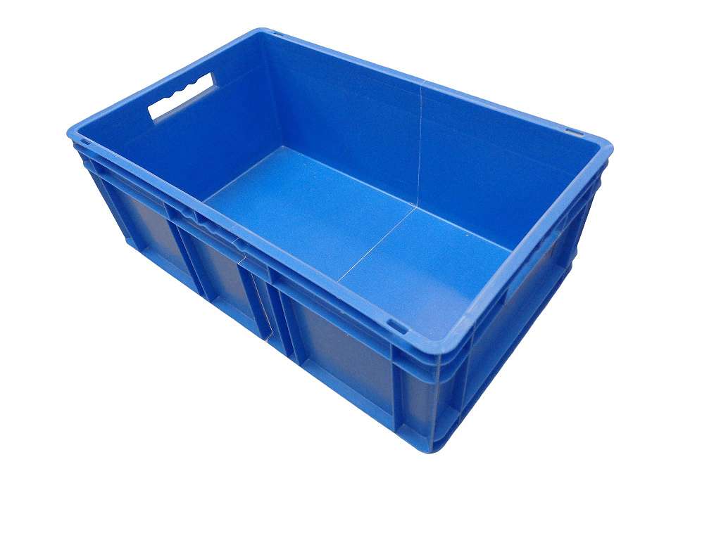 Kunststoffkisten, Boxen stapelbar blau