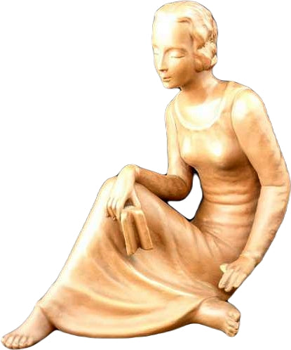 Mädchenfigur Goldscheider