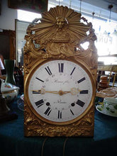 Lade das Bild in den Galerie-Viewer, Französische Comtoise-Uhr
