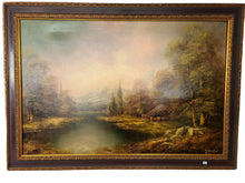 Lade das Bild in den Galerie-Viewer, Gemälde H.Scheffel, Öl auf Leinwand, signiert
