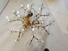 Lade das Bild in den Galerie-Viewer, Luster Bleikristall 18 flammig
